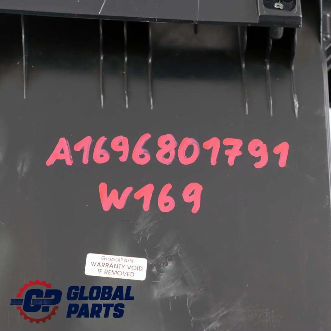 Mercedes-Benz A B Class W169 W245 Black Storage Glove Box Cover to with Part number A1696801791 Mercedes-Benz A B Class W169 W245 Black Storage Glove Box Cover - SKU rhd-A1696801791 - Part number A1696801791