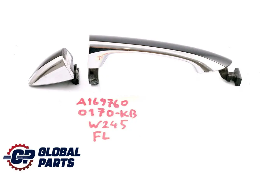  Mercedes-Benz A B Class W169 W245 Handle Front Left N/S Door Kosmos Black 191U - SKU rhd-A1697600170-KB - Part number A1697600170