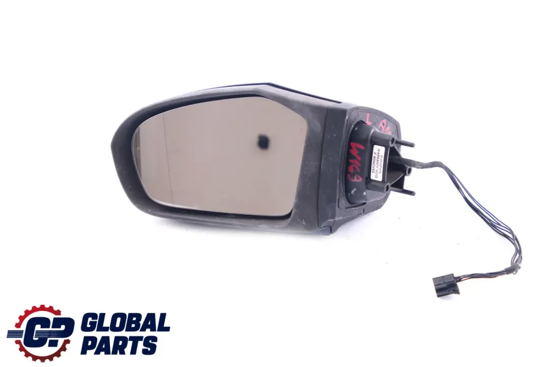  Mercedes-Benz A-Class W169 Left N/S Wing Door Mirror Atoll Blue Metallic 375U - SKU rhd-A1698100376-AB - Part number A1698100376