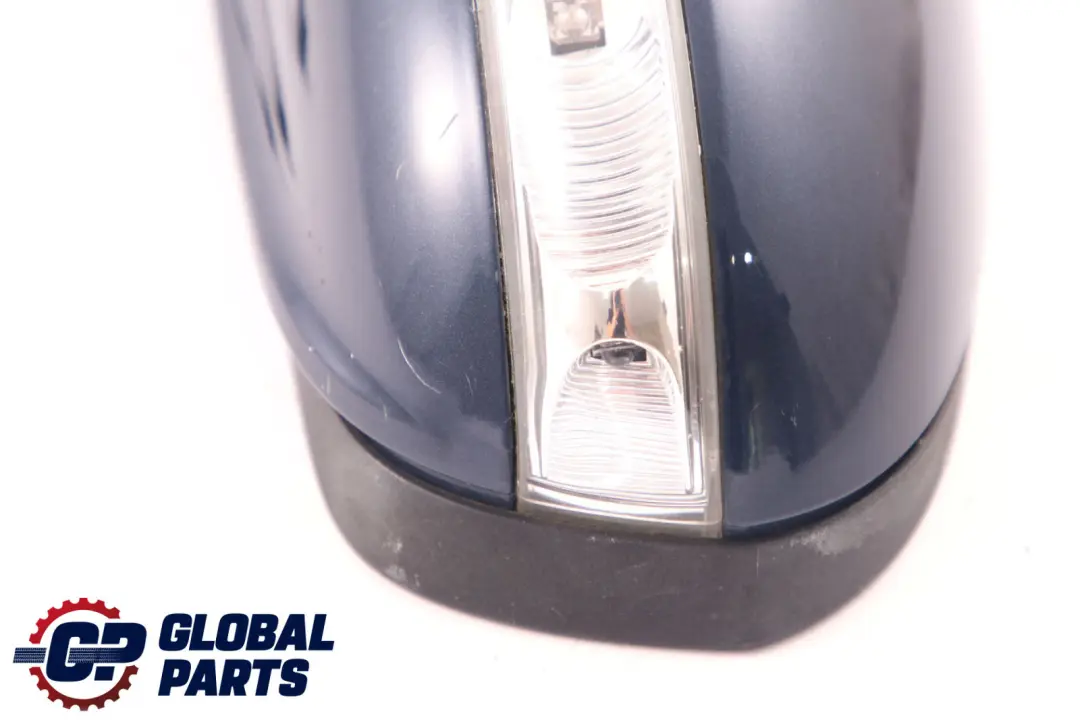  Mercedes-Benz A-Class W169 Left N/S Wing Door Mirror Atoll Blue Metallic 375U - SKU rhd-A1698100376-AB - Part number A1698100376