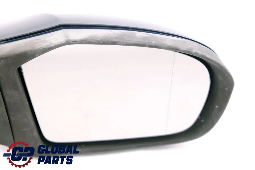  Mercedes-Benz A-Class W169 Right O/S Wing Door Mirror Atoll Blue Metallic 375U - SKU rhd-A1698100476-AB - Part number A1698100476