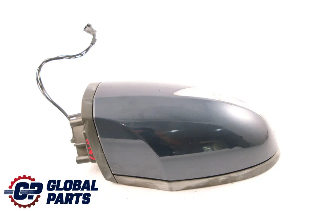  Mercedes-Benz A-Class W169 Right O/S Wing Door Mirror Atoll Blue Metallic 375U - SKU rhd-A1698100476-AB - Part number A1698100476