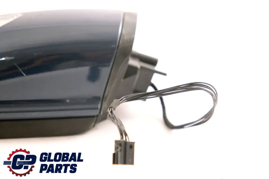  Mercedes-Benz A-Class W169 Right O/S Wing Door Mirror Atoll Blue Metallic 375U - SKU rhd-A1698100476-AB - Part number A1698100476