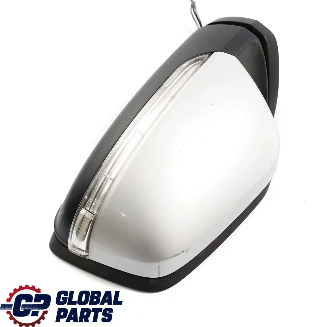  Mercedes-Benz A B W169 W245 Outside Left N/S Wing Mirror Polar Silver Metallic - SKU rhd-A1698101176-PS - Part number A1698101176