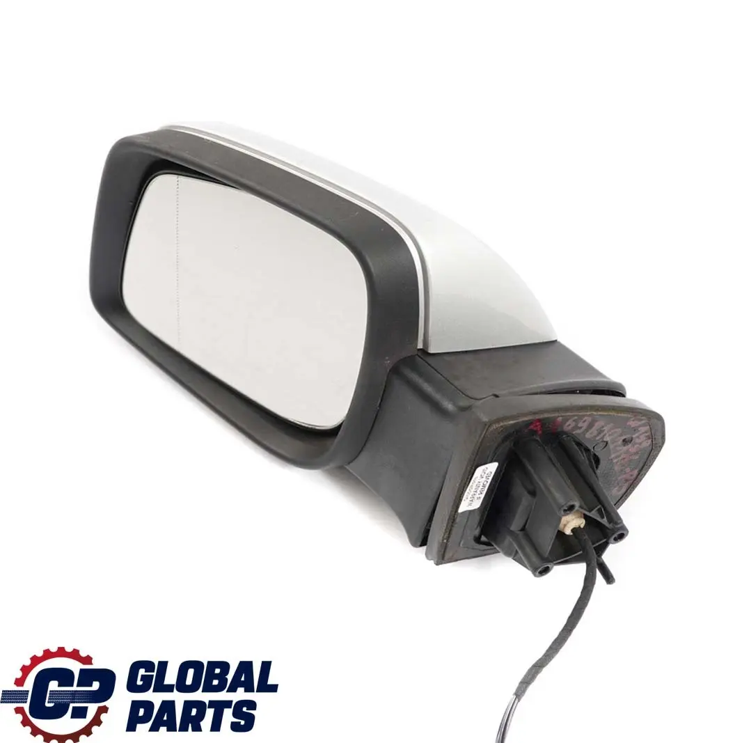  Mercedes-Benz A B W169 W245 Outside Left N/S Wing Mirror Polar Silver Metallic - SKU rhd-A1698101176-PS - Part number A1698101176