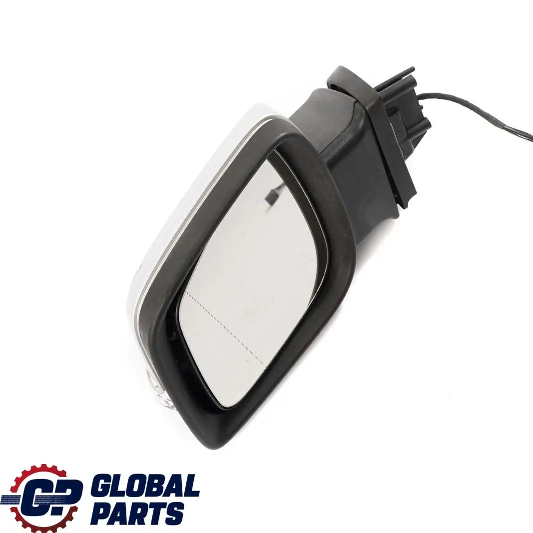  Mercedes-Benz A B W169 W245 Outside Left N/S Wing Mirror Polar Silver Metallic - SKU rhd-A1698101176-PS - Part number A1698101176