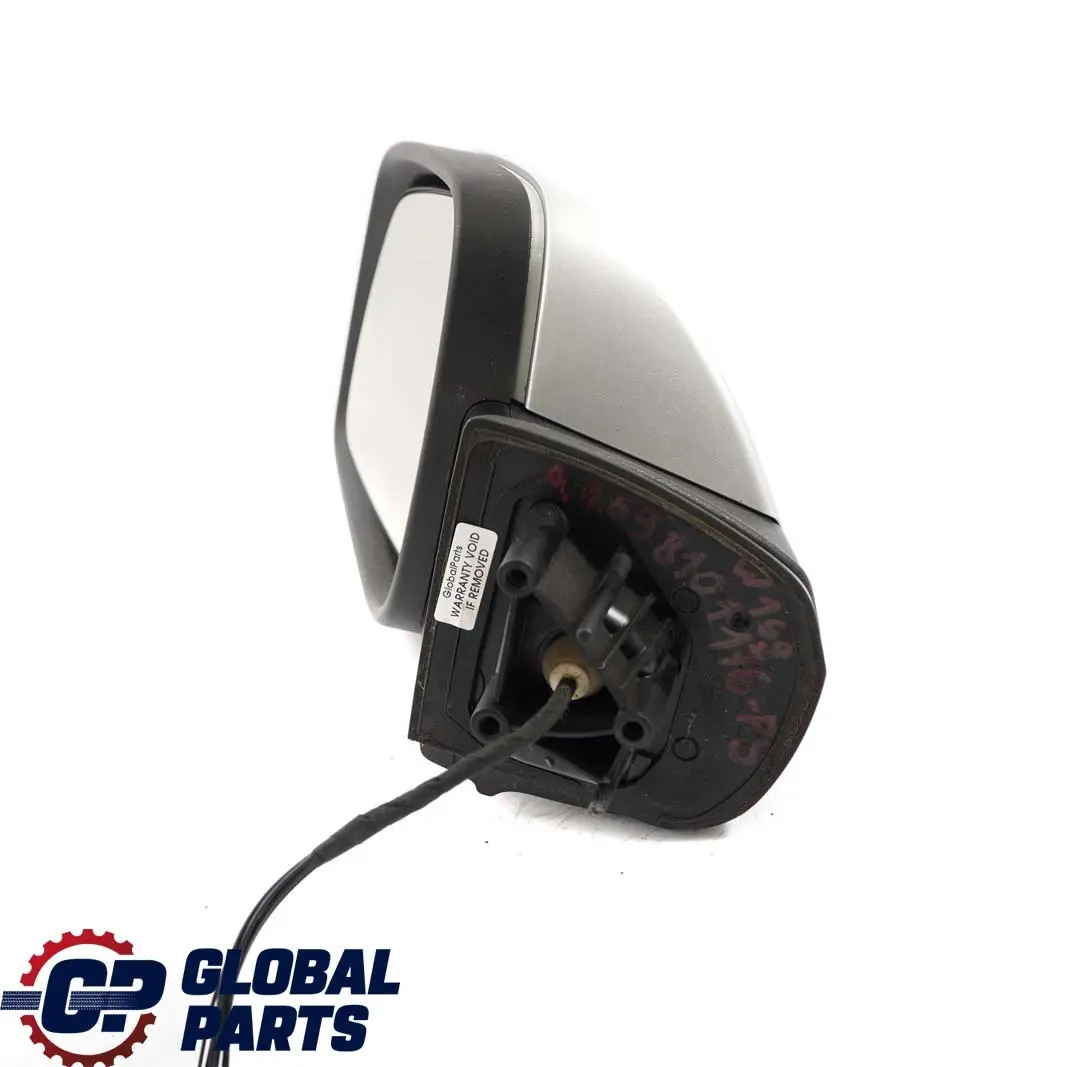  Mercedes-Benz A B W169 W245 Outside Left N/S Wing Mirror Polar Silver Metallic - SKU rhd-A1698101176-PS - Part number A1698101176