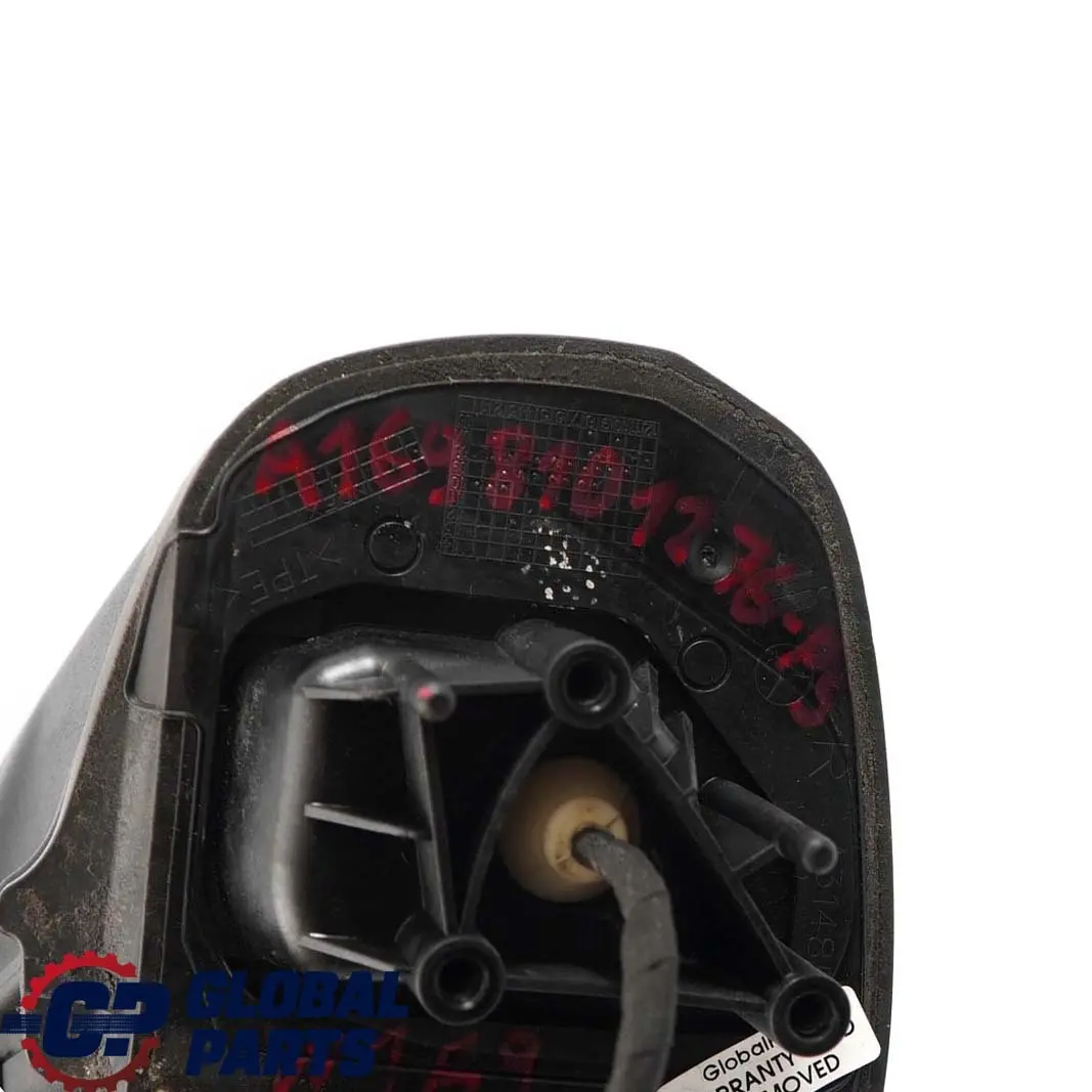  Mercedes-Benz A B W169 W245 Outside Right O/S Wing Mirror Polar Silver Metallic - SKU rhd-A1698101276-PS - Part number A1698101276