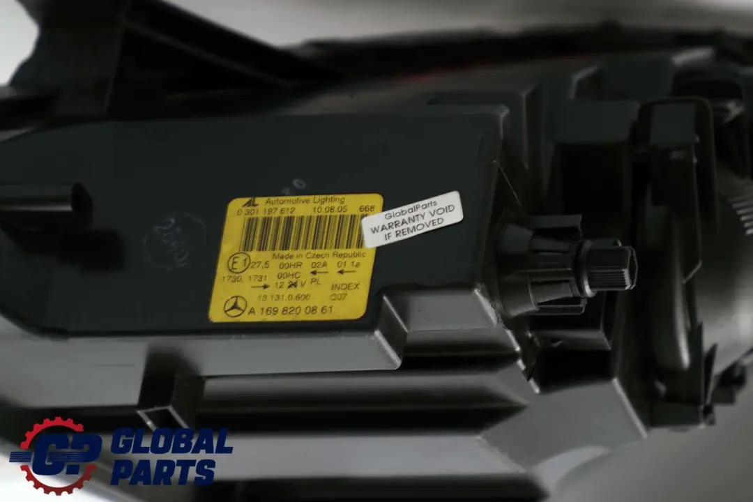 Mercedes-Benz A-Class W169 Headlight Headlamp Lamp Front Right O/S to with Part number A1698200861 Mercedes-Benz A-Class W169 Headlight Headlamp Lamp Front Right O/S - SKU rhd-A1698200861 - Part number A1698200861