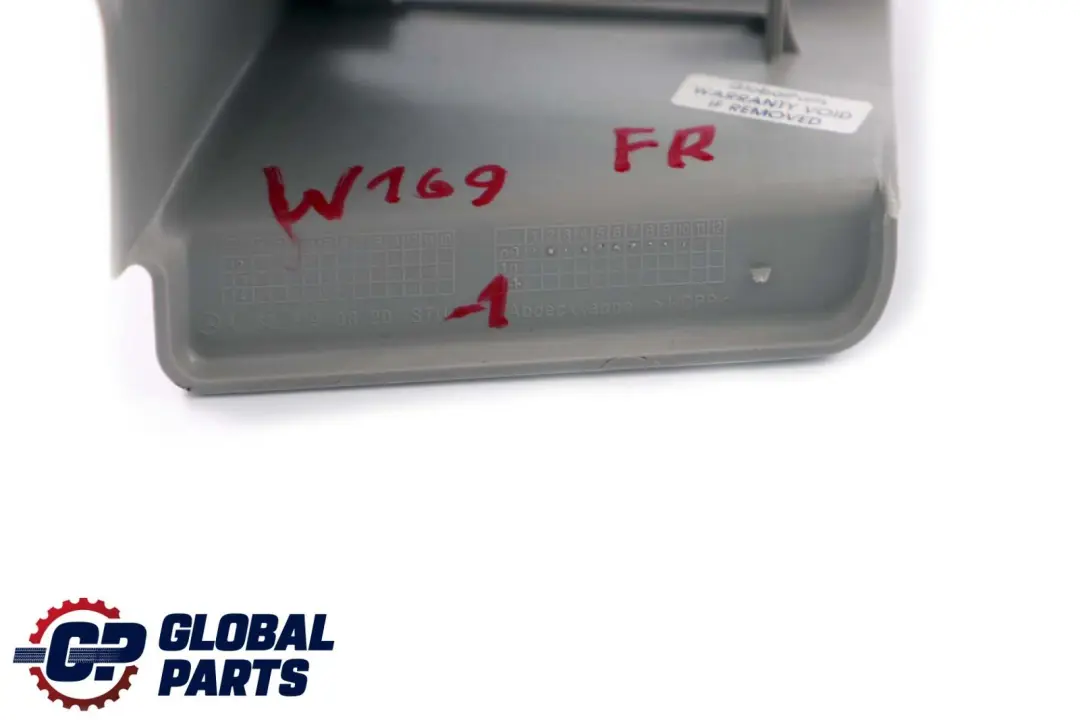 Class W169 W245 Front Right O/S Trim Cover Seat Grey to Mercedes A B with Part number A1699190820 Mercedes A B Class W169 W245 Front Right O/S Trim Cover Seat Grey - SKU rhd-A1699190820-1 - Part number A1699190820