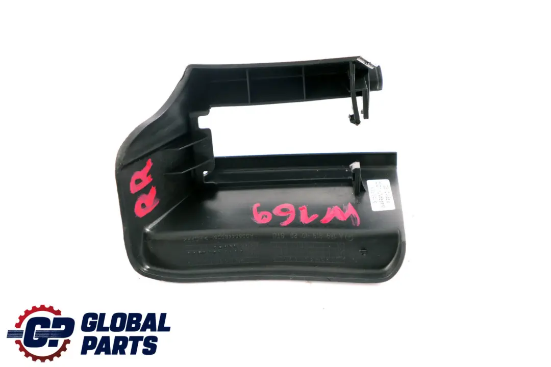 Class W169 W245 Rear Right O/S Trim Cover Seat Rail to Mercedes A B with Part number A1699191020 Mercedes A B Class W169 W245 Rear Right O/S Trim Cover Seat Rail - SKU rhd-A1699191020 - Part number A1699191020