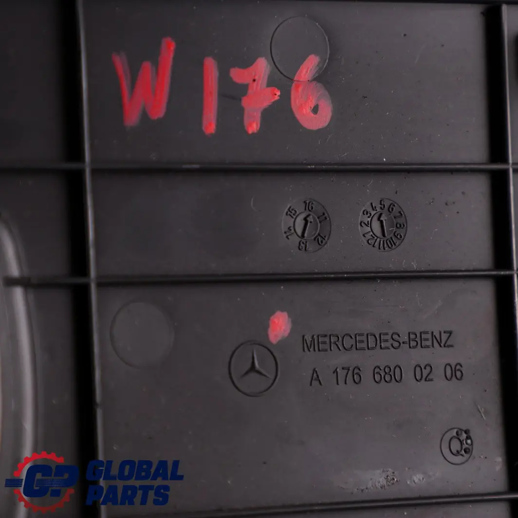 Mercedes-Benz A W176 Front Left N/S Dashboard Instrument Panel Lower Trim Panel to with Part number A1766800206 Mercedes-Benz A W176 Front Left N/S Dashboard Instrument Panel Lower Trim Panel - SKU rhd-A1766800206 - Part number A1766800206