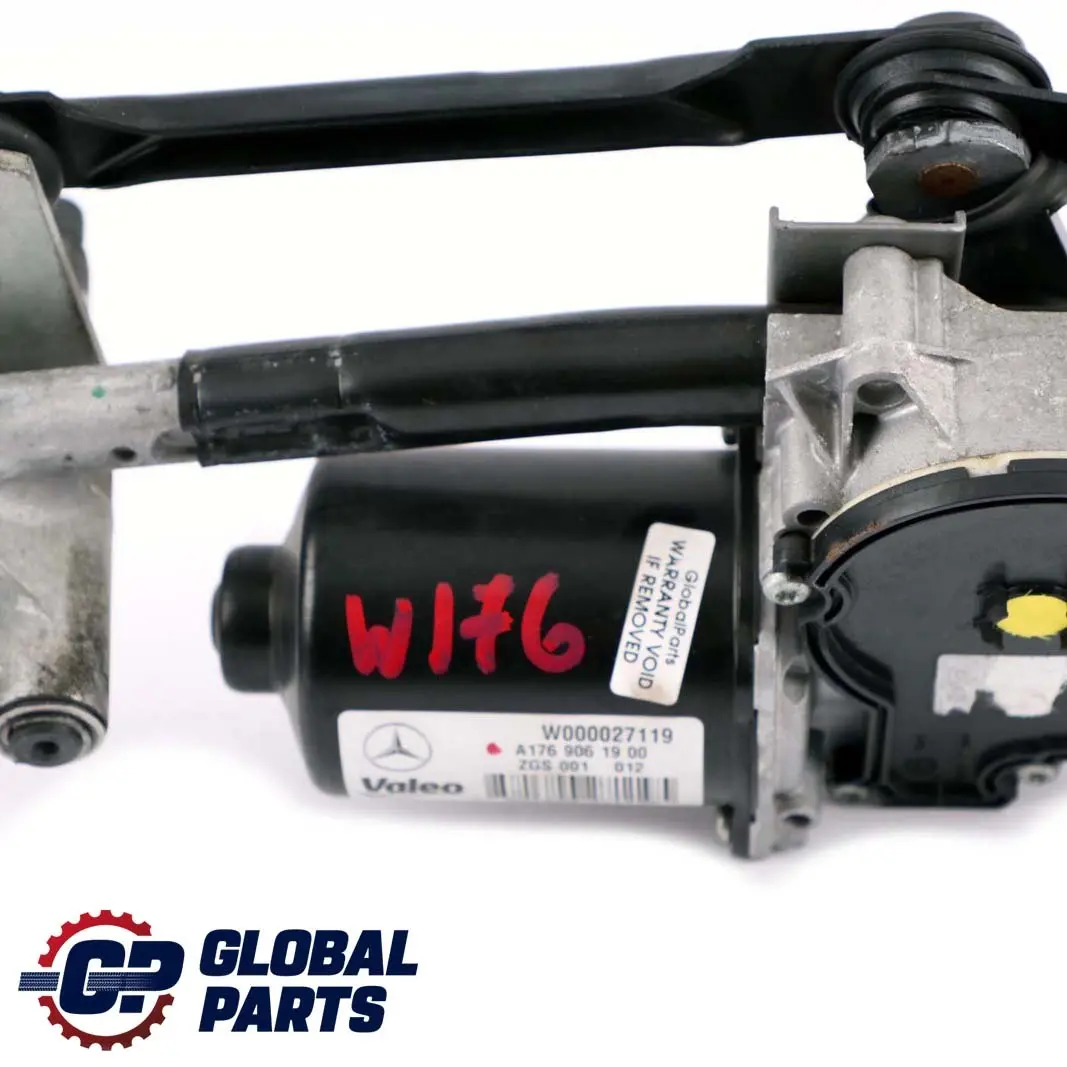 Mercedes-Benz A W176 CLA C117 Windscreen Windshield Wiper Mechanism - SKU rhd-A1768200140 - Part number A1768200140