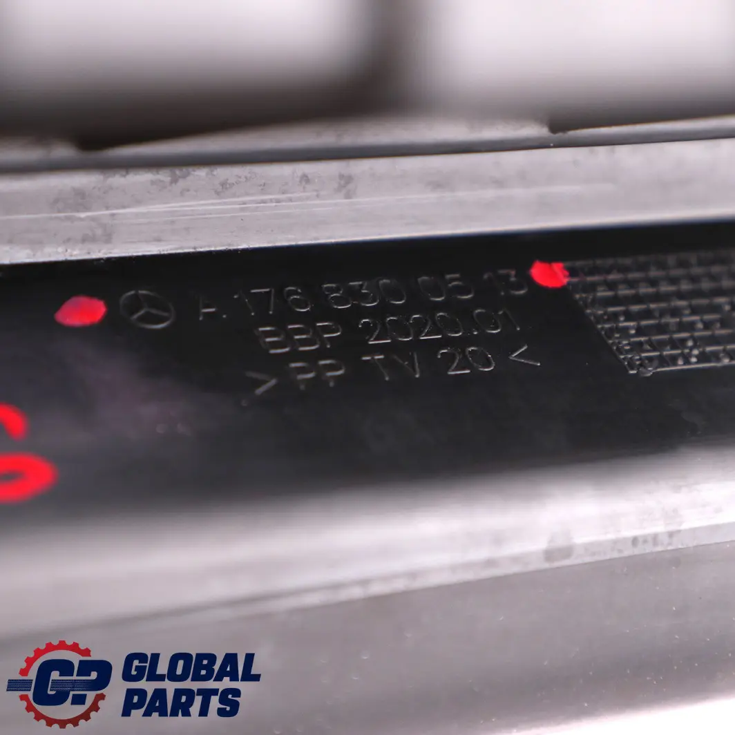 Mercedes-Benz A-Class W176 Air Intake Inlet Cover Grill Panel to with Part number A1768300513 Mercedes-Benz A-Class W176 Air Intake Inlet Cover Grill Panel - SKU rhd-A1768300513 - Part number A1768300513