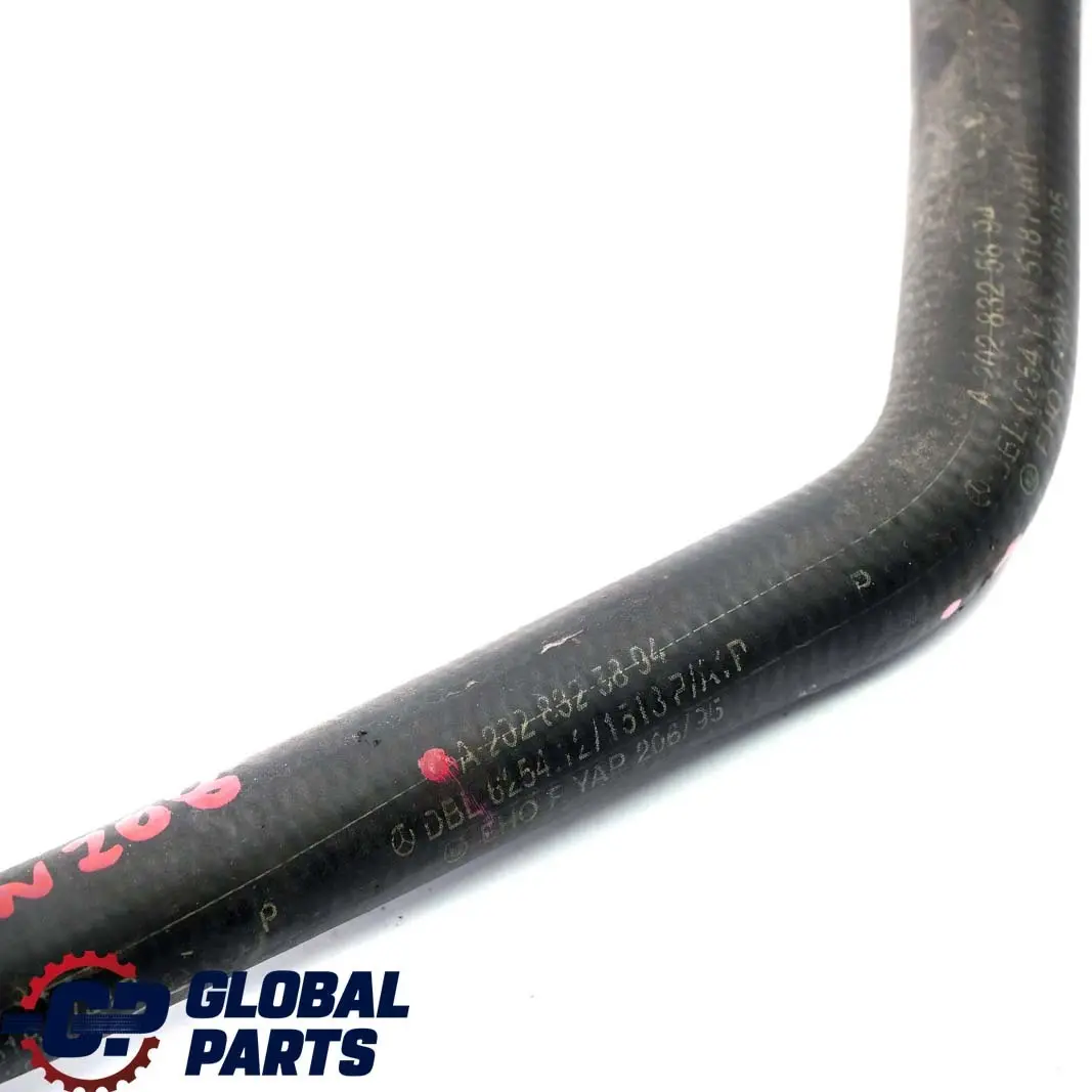 Mercedes-Benz W202 W208 Heat Exchanger Water Coolant Hose Pipe to with Part number A2028325894 Mercedes-Benz W202 W208 Heat Exchanger Water Coolant Hose Pipe - SKU rhd-A2028325894 - Part number A2028325894