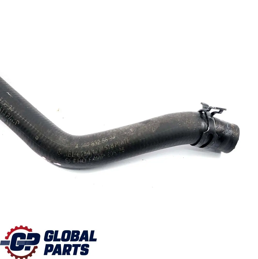 Mercedes-Benz W202 W208 Heat Exchanger Water Coolant Hose Pipe to with Part number A2028325894 Mercedes-Benz W202 W208 Heat Exchanger Water Coolant Hose Pipe - SKU rhd-A2028325894 - Part number A2028325894