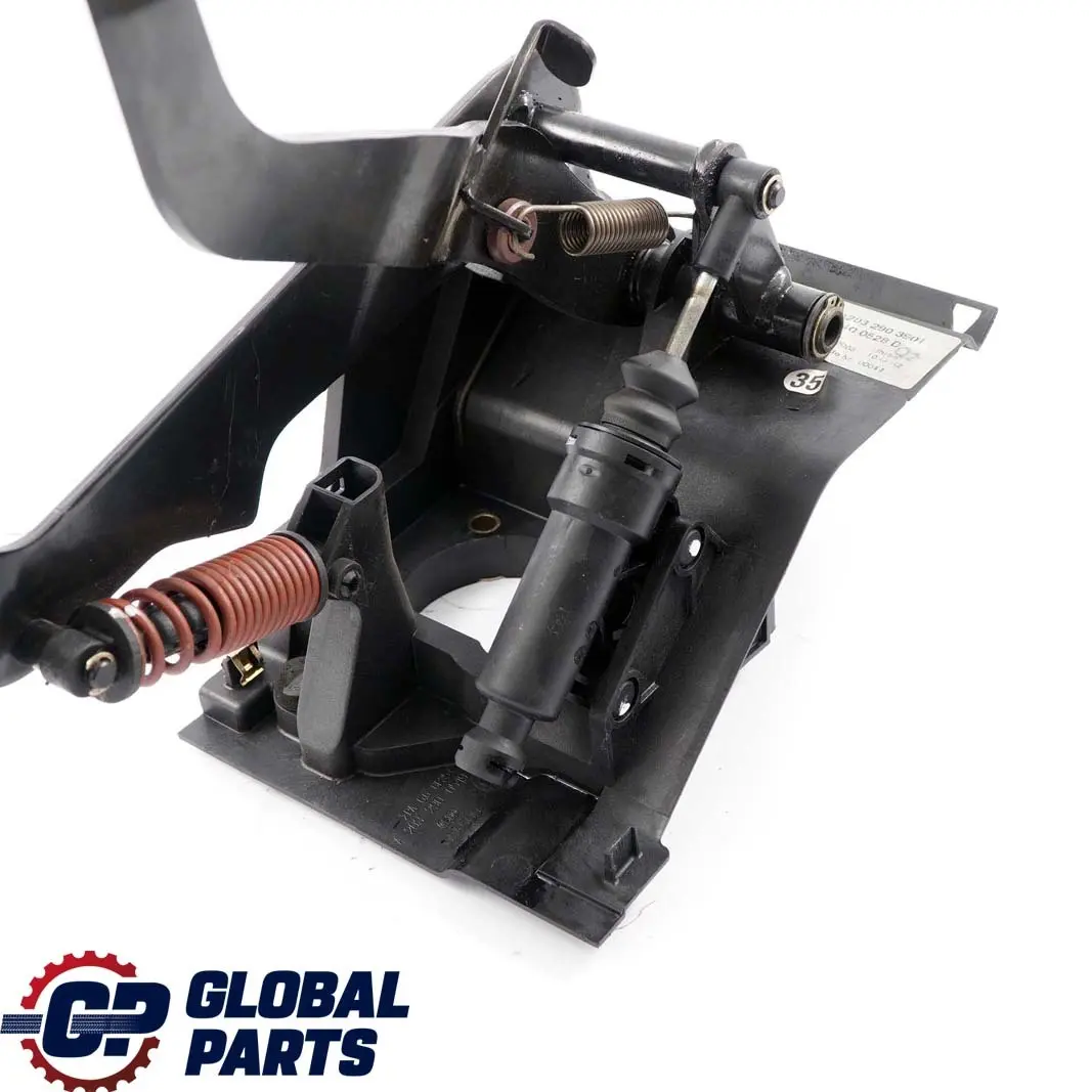 Mercedes-Benz C-Class W203 Manual Accelerator Clutch Pedal A2032901619 to with Part number A2032900619 Mercedes-Benz C-Class W203 Manual Accelerator Clutch Pedal A2032901619 - SKU rhd-A2032901619 - Part number A2032900619