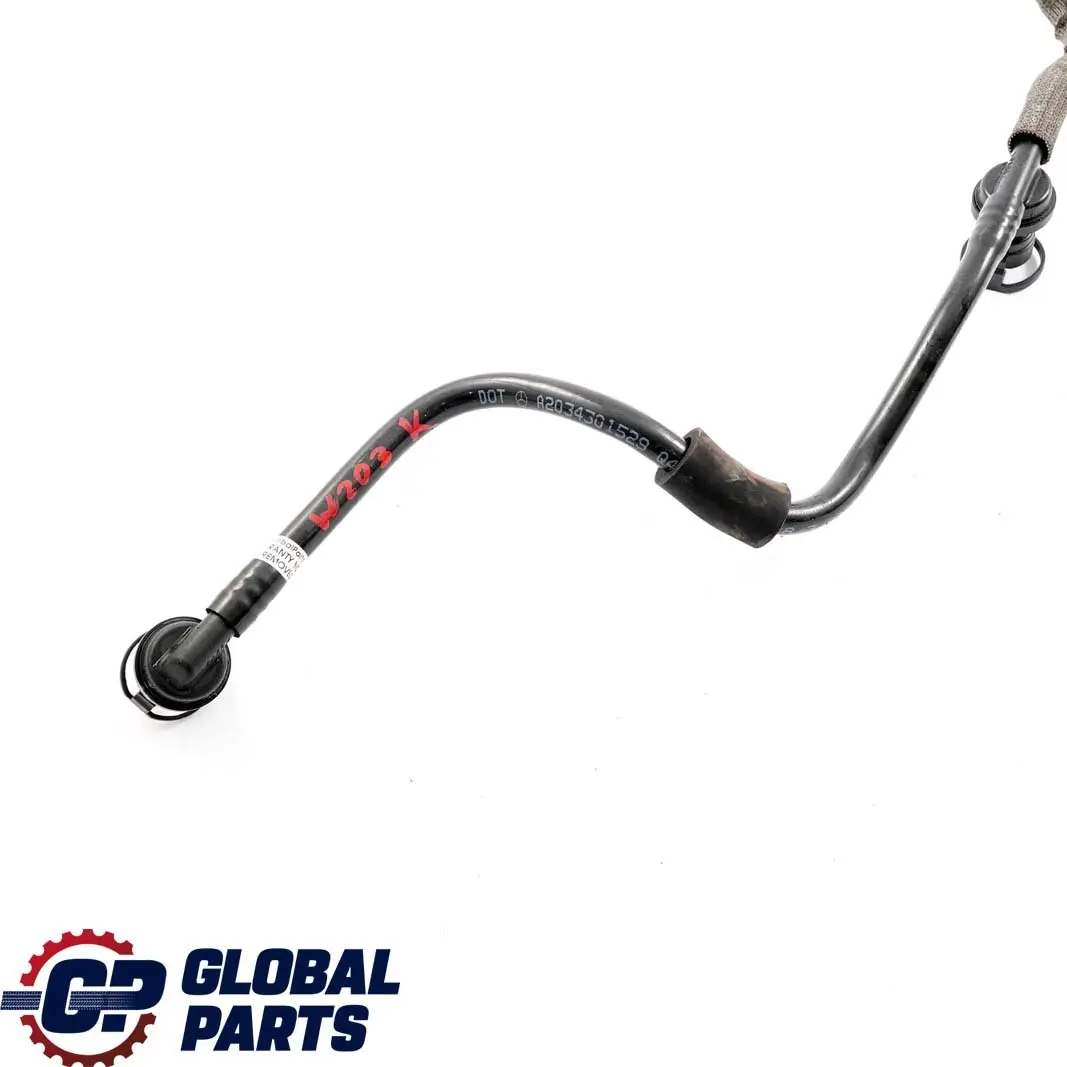 Mercedes-Benz C-Class W203 CL203 C209 Brake Servo Vacuum Hose Pipe to with Part number A2034301529 Mercedes-Benz C-Class W203 CL203 C209 Brake Servo Vacuum Hose Pipe - SKU rhd-A2034301529 - Part number A2034301529