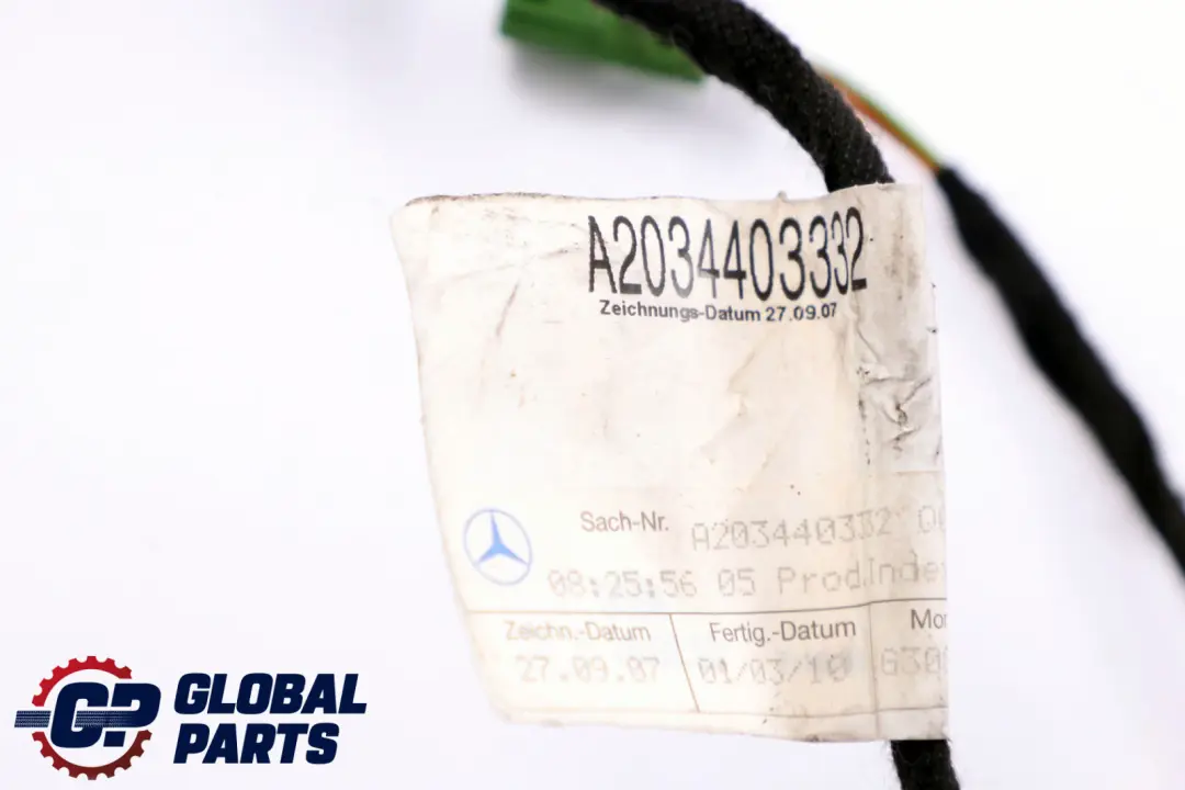 Door Cable Harness Wiring Loom Left N/S to Mercedes CLC-Class CL203 with Part number A2034403332 Mercedes CLC-Class CL203 Door Cable Harness Wiring Loom Left N/S - SKU rhd-A2034403332 - Part number A2034403332