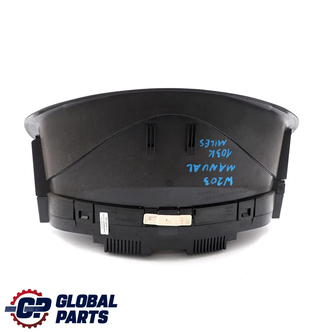  Mercedes-Benz C-Class W203 Instrument Cluster Speedo Clocks Manual - SKU rhd-A2035400211 - Part number A2035400211