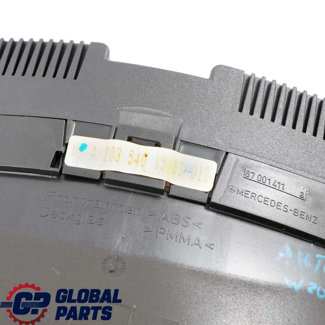 Mercedes-Benz C W203 Instrument Cluster Speedo Clocks Automatic to with Part number A2035401511 Mercedes-Benz C W203 Instrument Cluster Speedo Clocks Automatic - SKU rhd-A2035401511 - Part number A2035401511