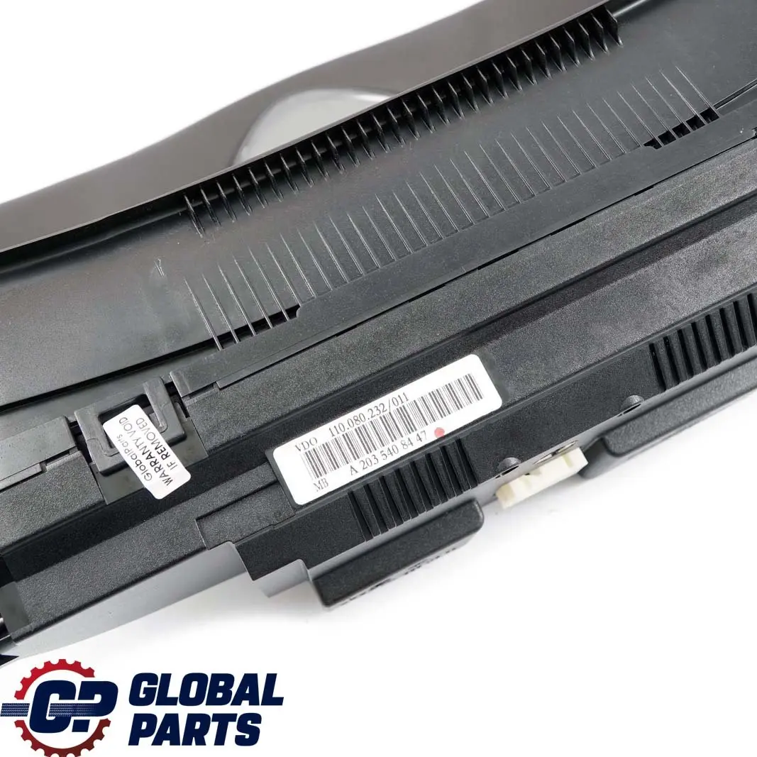 Mercedes-Benz CL203 Instrument Cluster Speedo Clocks MPH Automatic to with Part number A2035408447 Mercedes-Benz CL203 Instrument Cluster Speedo Clocks MPH Automatic - SKU rhd-A2035408447 - Part number A2035408447