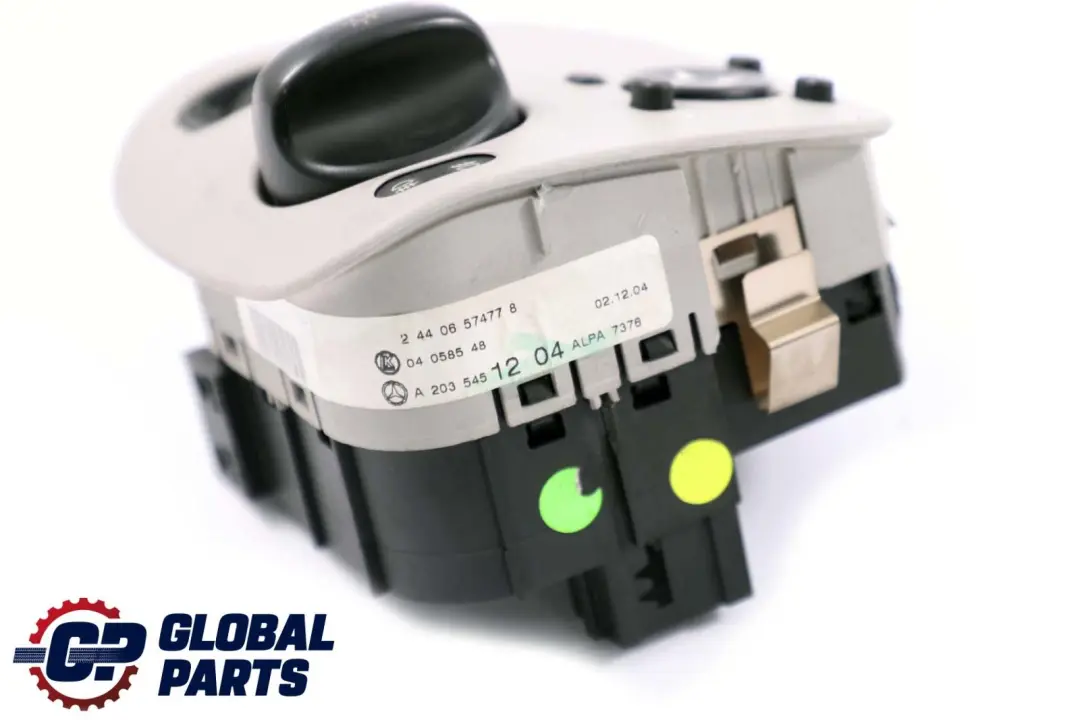 Mercedes-Benz C CLK Class W203 C209 Headlight Switch Unit Button - SKU rhd-A2035451204 - Part number A2035451204