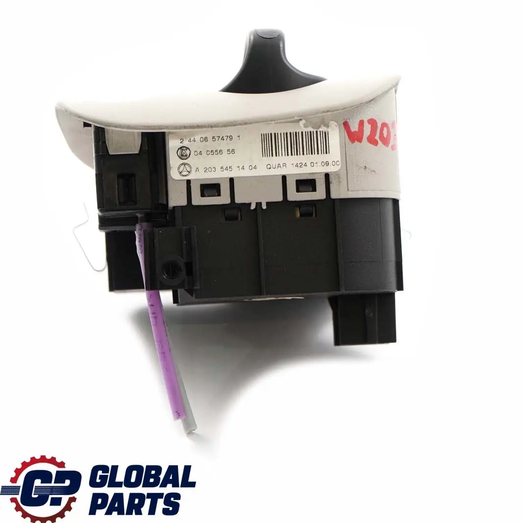  Mercedes-Benz W203 CL203 C209 1 Headlight Switch Unit Button Grey - SKU rhd-A2035451404-1 - Part number A2035451404