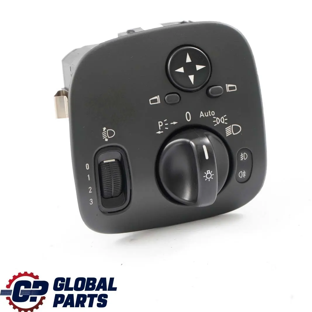 Mercedes-Benz W203 CL203 C209 Headlight Switch Unit Button Black to with Part number A2035451404 Mercedes-Benz W203 CL203 C209 Headlight Switch Unit Button Black - SKU rhd-A2035451404 - Part number A2035451404