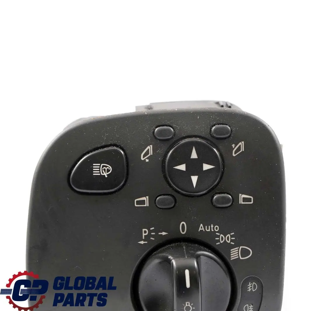  Mercedes-Benz C W203 CL203 C209 Headlight Switch Unit Button Black - SKU rhd-A2035451504 - Part number A2035451504