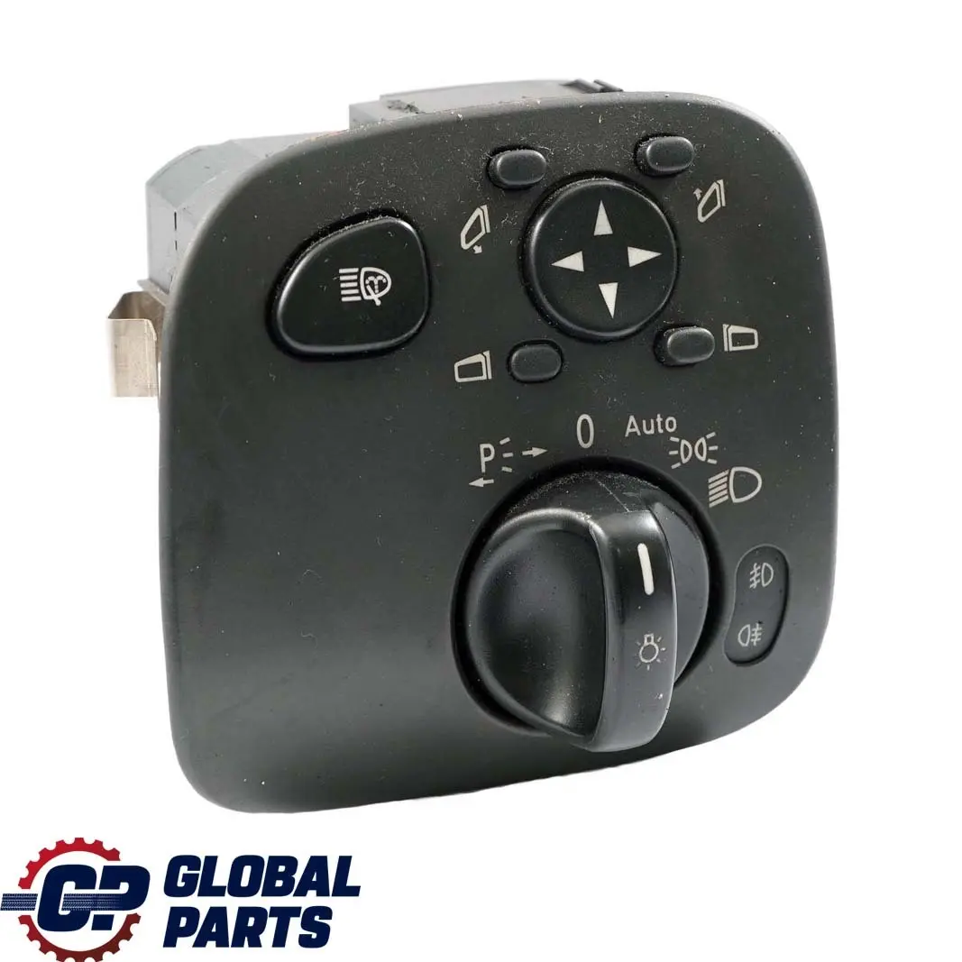  Mercedes-Benz C W203 CL203 C209 Headlight Switch Unit Button Black - SKU rhd-A2035451504 - Part number A2035451504