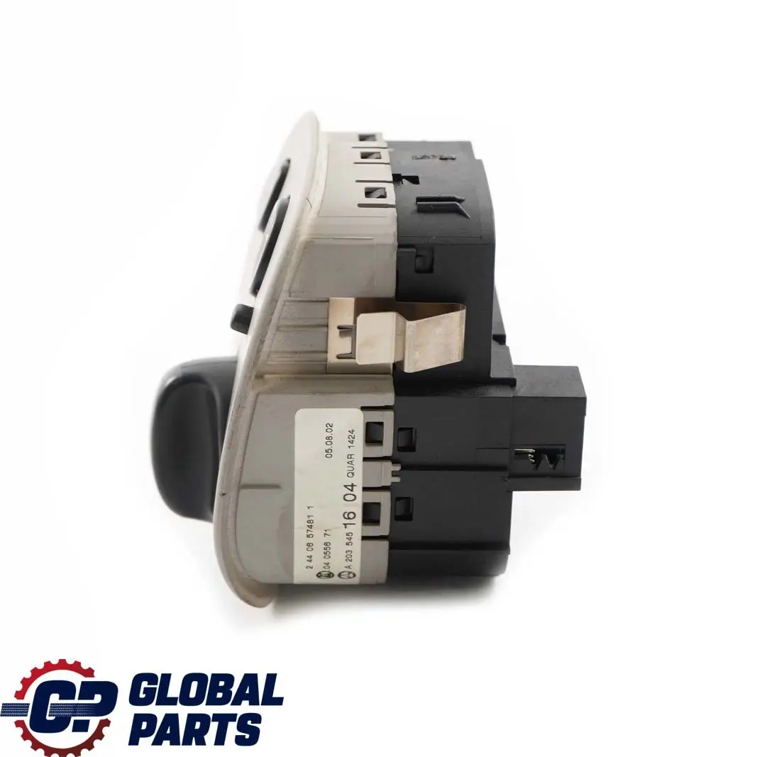 Mercedes-Benz S203 W203 C209 Headlight Switch Unit Button Grey to with Part number A2035451604 Mercedes-Benz S203 W203 C209 Headlight Switch Unit Button Grey - SKU rhd-A2035451604 - Part number A2035451604