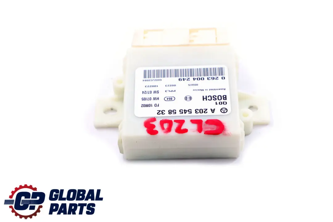 Parking Sensors Distance Control Module to Mercedes CLC-Class CL203 with Part number A2035455832 Mercedes CLC-Class CL203 Parking Sensors Distance Control Module - SKU rhd-A2035455832 - Part number A2035455832
