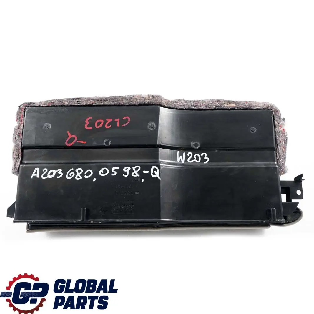  Mercedes-Benz C-Class W203 CL203 Quartz Storage Glove Box Cover A2036802791 - SKU rhd-A2036800598-Q - Part number A2036800598