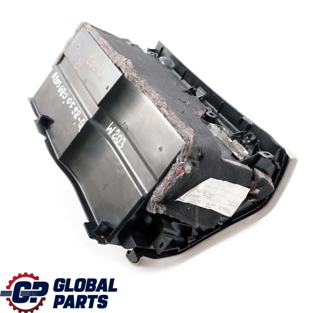 Mercedes-Benz C-Class W203 CL203 Quartz Storage Glove Box Cover A2036802791 to with Part number A2036800598 Mercedes-Benz C-Class W203 CL203 Quartz Storage Glove Box Cover A2036802791 - SKU rhd-A2036800598-Q - Part number A2036800598