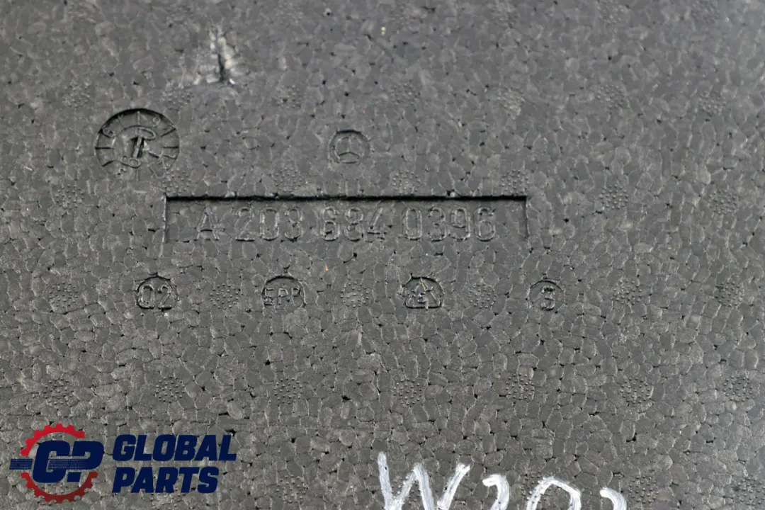 Mercedes C CLC Class CL203 W203 Passenger Side Footplate Footrest - SKU rhd-A2036840396 - Part number A2036840396