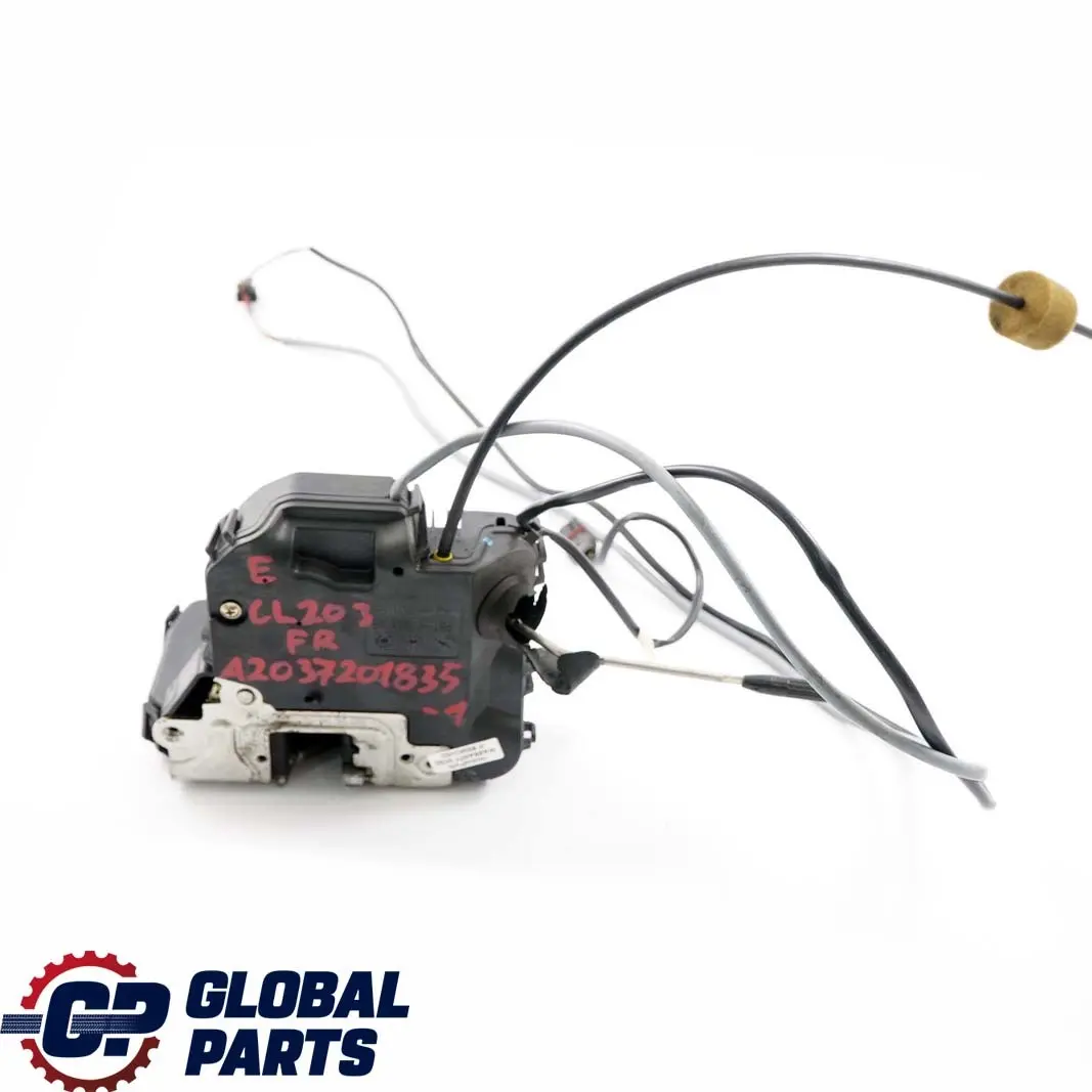 Mercedes-Benz CL203 Coupe 1 Front Right O/S Door Lock Latch Mechanism Actuator to with Part number A2037201835 Mercedes-Benz CL203 Coupe 1 Front Right O/S Door Lock Latch Mechanism Actuator - SKU rhd-A2037201835-1 - Part number A2037201835