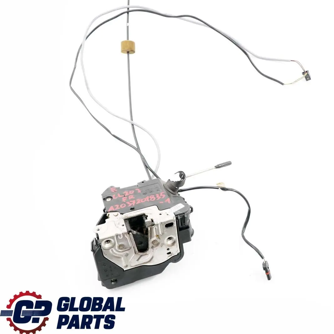 Mercedes-Benz CL203 Coupe 1 Front Right O/S Door Lock Latch Mechanism Actuator to with Part number A2037201835 Mercedes-Benz CL203 Coupe 1 Front Right O/S Door Lock Latch Mechanism Actuator - SKU rhd-A2037201835-1 - Part number A2037201835