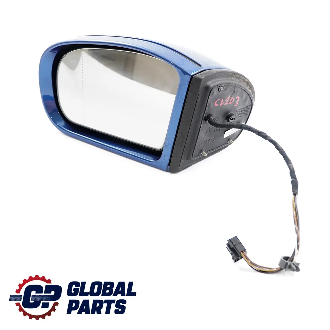  Mercedes-Benz C-Class W203 1 Left N/S Door Wing Mirror Jaspisblau Metallic 345 - SKU rhd-A2038104576-JAS1 - Part number A2038104576