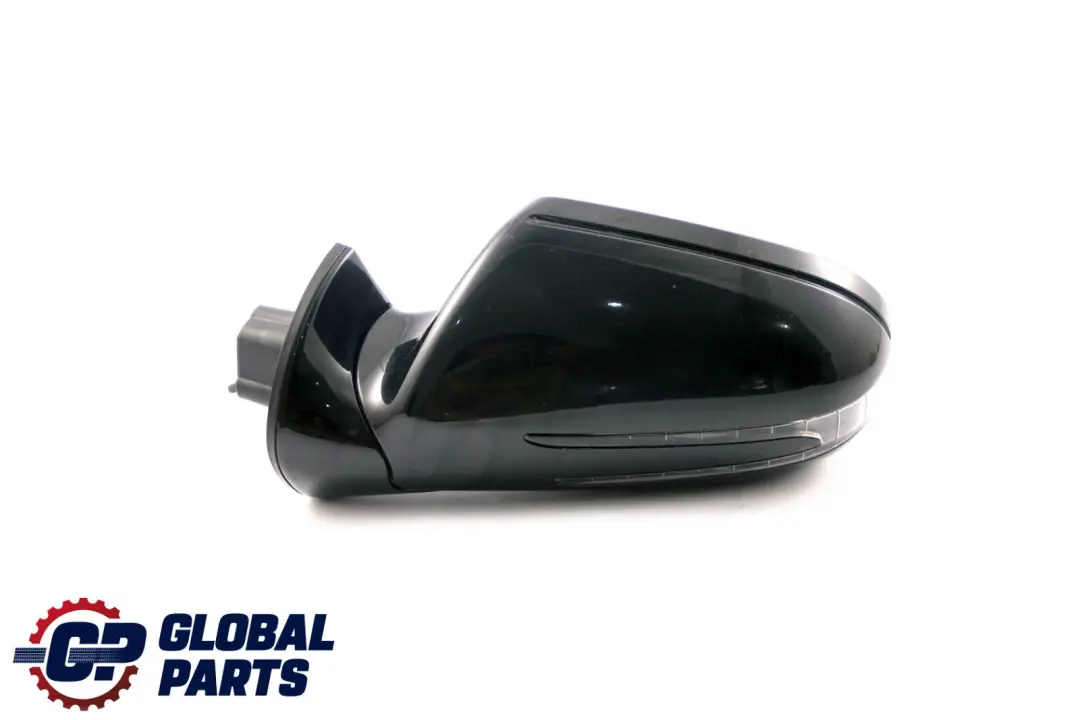 Mercedes C CLC Class CL203 S203 W203 Left N/S Wing Door Mirror Obsidian Black - SKU rhd-A2038104576-OB - Part number A2038104576
