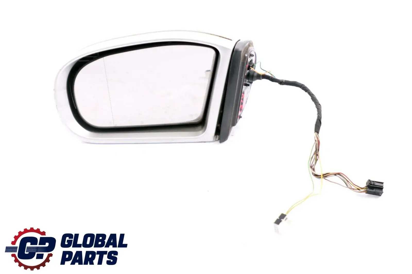 Mercedes-Benz C-Class W203 Left N/S Wing Door Mirror Foldable Brilliant Silver