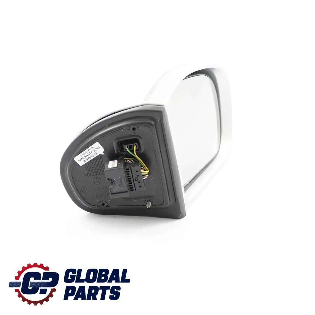  Mercedes-Benz C-Class W203 Right O/S Wing Door Mirror Foldable Brilliant Silver - SKU rhd-A2038106876-BS - Part number A2038106876