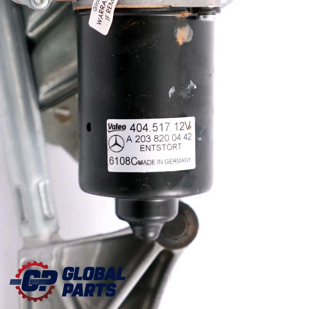 CLK-Class C209 W209 Windscreen Wiper Linkage Motor System to Mercedes with Part number A2038200212 Mercedes CLK-Class C209 W209 Windscreen Wiper Linkage Motor System - SKU rhd-A2038200212 - Part number A2038200212