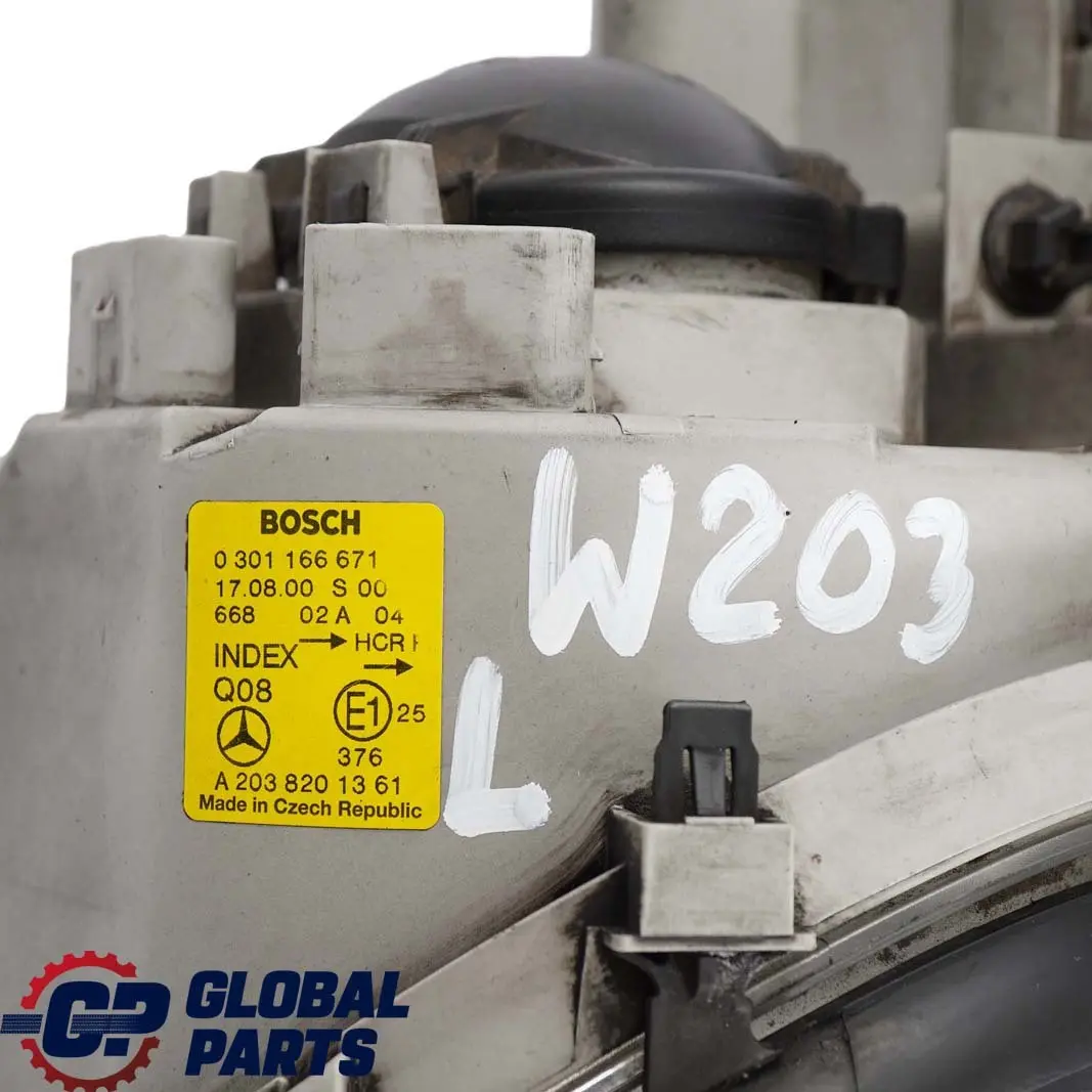 Mercedes-Benz W203 Xenon Headlight Headlamp Lamp Front Left N/S to with Part number A2038201361 Mercedes-Benz W203 Xenon Headlight Headlamp Lamp Front Left N/S - SKU rhd-A2038201361 - Part number A2038201361