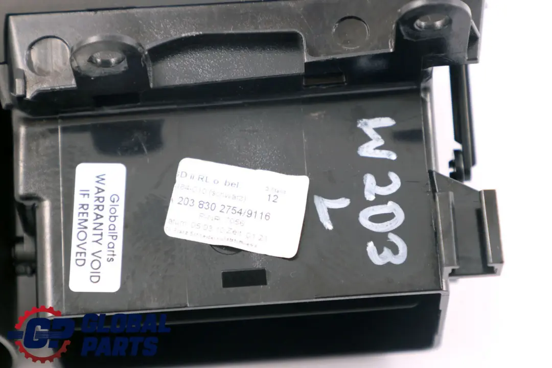 Mercedes-Benz C-Class W203 Fresh Air Grille Left N/S Vent Dashboard A2038300554 to with Part number A2038303154 Mercedes-Benz C-Class W203 Fresh Air Grille Left N/S Vent Dashboard A2038300554 - SKU rhd-A2038303154 - Part number A2038303154