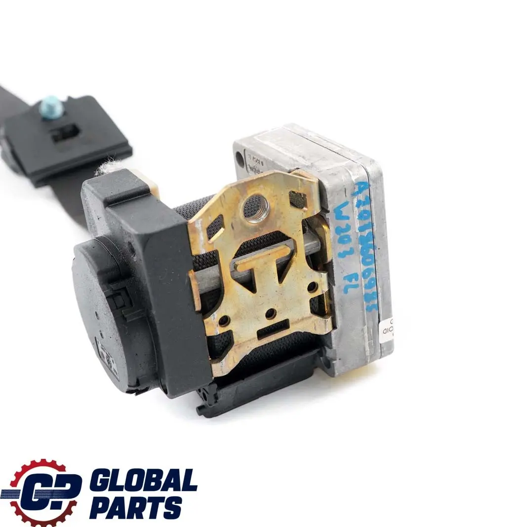  Mercedes-Benz C-Class W203 Front Left N/S Side Seat Belt Black - SKU rhd-A2038606985 - Part number A2038606985