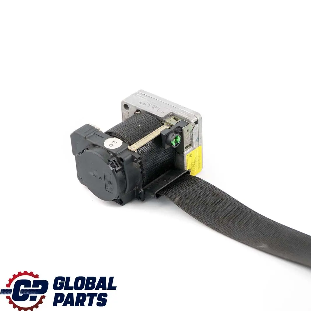  Mercedes-Benz C-Class W203 Front Right O/S Side Seat Belt Black - SKU rhd-A2038607085 - Part number A2038607085