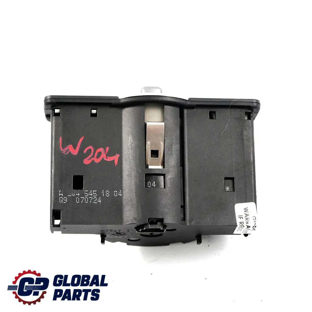 Mercedes-Benz C-Class W204 Headlight Control Switch Unit Button to with Part number A2045451804 Mercedes-Benz C-Class W204 Headlight Control Switch Unit Button - SKU rhd-A2045451804 - Part number A2045451804