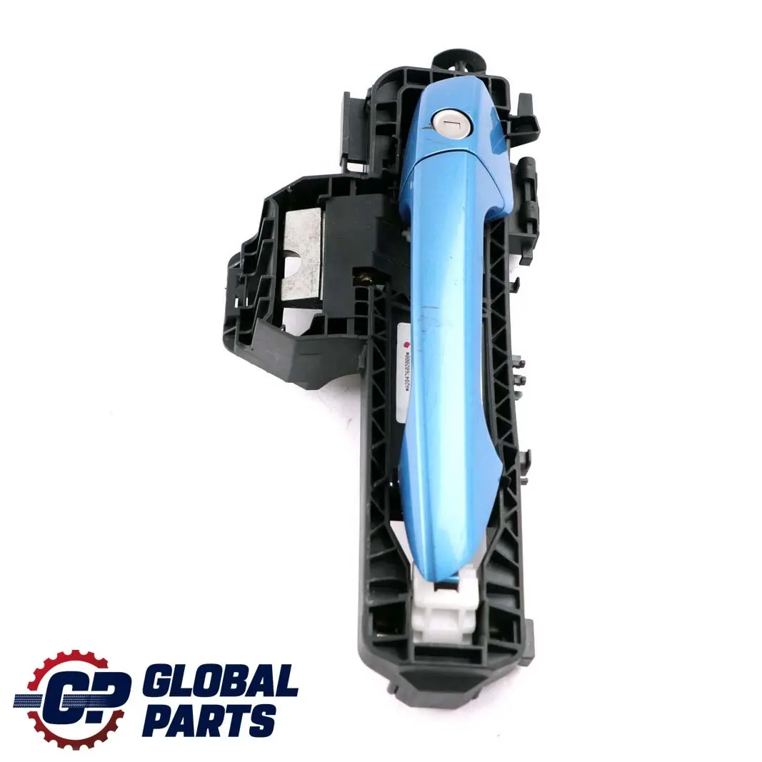 Mercedes-Benz A W176 Front Right Door O/S Handle South Sea Blue Metallic 162 to with Part number A2047602000 Mercedes-Benz A W176 Front Right Door O/S Handle South Sea Blue Metallic 162 - SKU rhd-A2047602000-SSB - Part number A2047602000