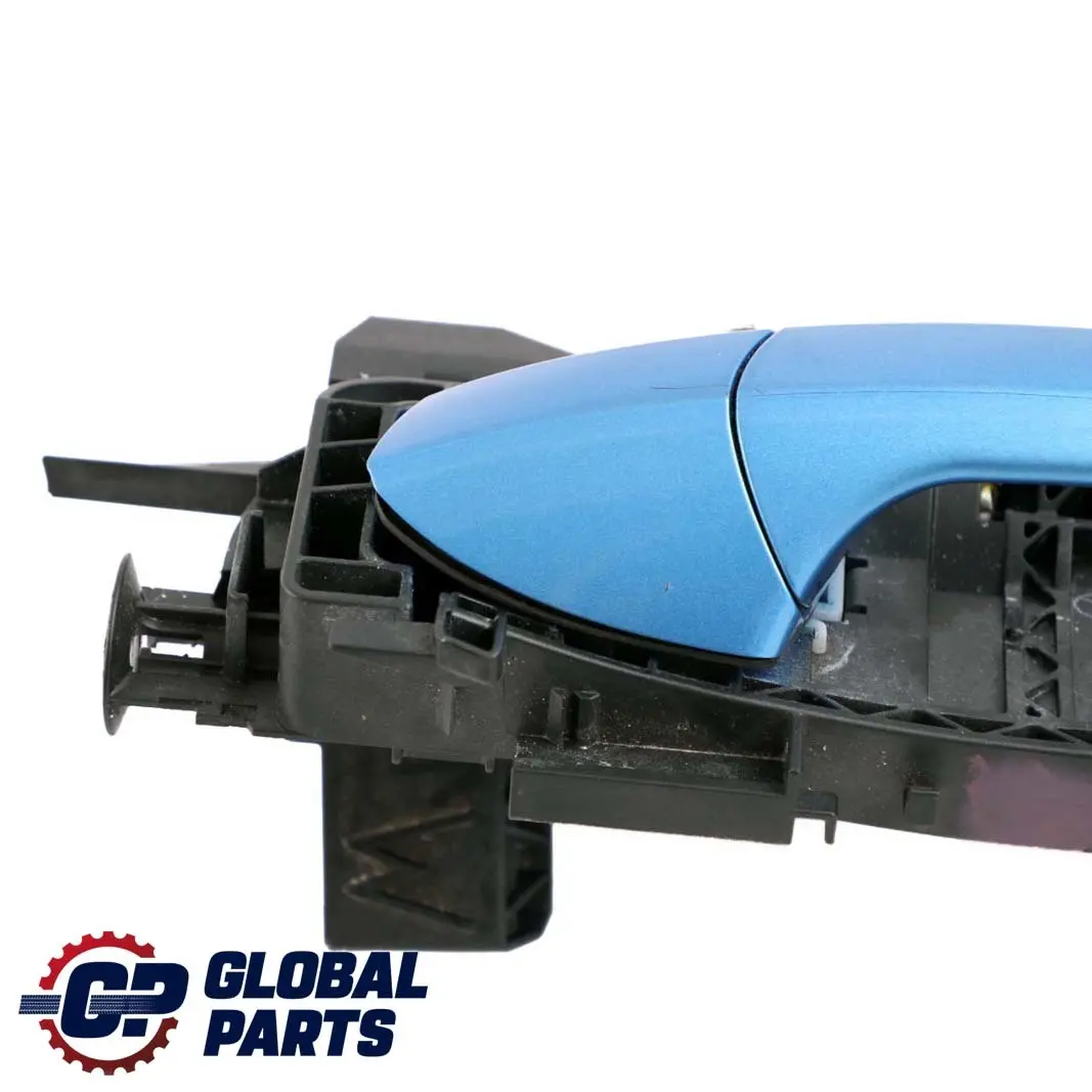 Mercedes-Benz A W176 Rear Left Door N/S Handle South Sea Blue Metallic 162 to with Part number A2047602134 Mercedes-Benz A W176 Rear Left Door N/S Handle South Sea Blue Metallic 162 - SKU A2047602134-SSB - Part number A2047602134